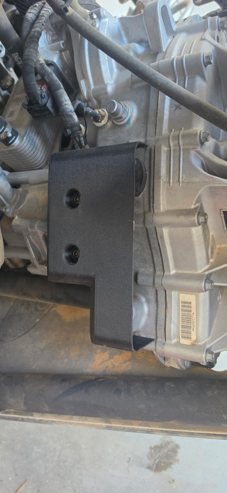 Can-Am 2seat Mav R transmission sensor protector